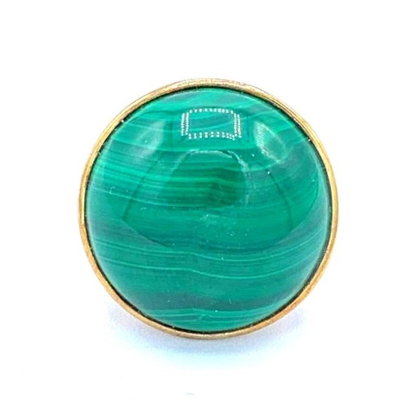 MIMOSA Jewelry - MIMOSA-MOTHER TREE RING — MALACHITE SIZE -7